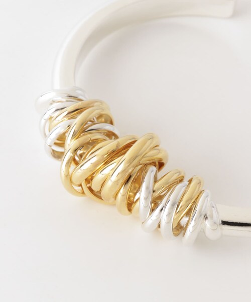 URBAN RESEARCH（アーバンリサーチ）の「Coil Around バングル（ブレスレット・レディース・GOLD/MULTI/SILVER・-）」の11枚目の写真