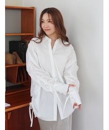 Ungrid | ギャザーデザインルーズシャツ(シャツ/ブラウス)