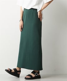 CHIC STYLE | ニットロングタイトスカート＜大きいサイズ有＞シックスタイル(スカート)