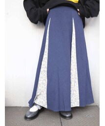 merry jenny | flowerコンビフレアスカート(スカート)