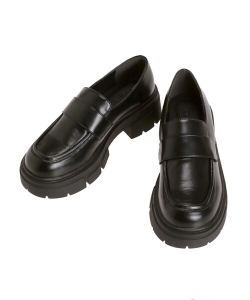 EMODA（エモダ）の「TANK HEEL LOAFER（ローファー・レディース・シルバー/ブラック・L/M/S）」の18枚目の写真
