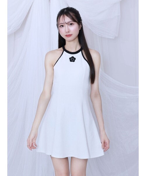 EATME（イートミー）の「【EATME×MARY QUANT】リボンリブワンピース