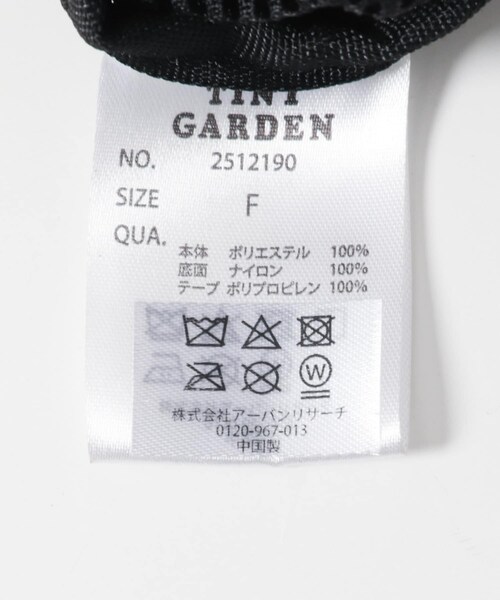 EKAL（エカル）の「TINY GARDEN PRODUCTS　ストロール2WAYメッシュバッグ（ハンドバッグ・レディース・BLACK/GRAY・One）」の12枚目の写真