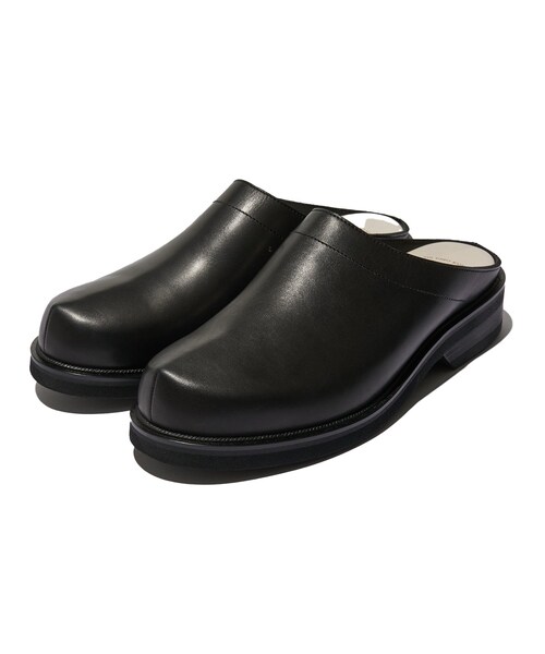 ADAM ET ROPE'（アダムエロペ）の「【foot the coacher/フット ザ コーチャー】MINIMAL CLOG（サンダル・メンズ・ブラック・25.0/26.0/27.0）」の3枚目の写真