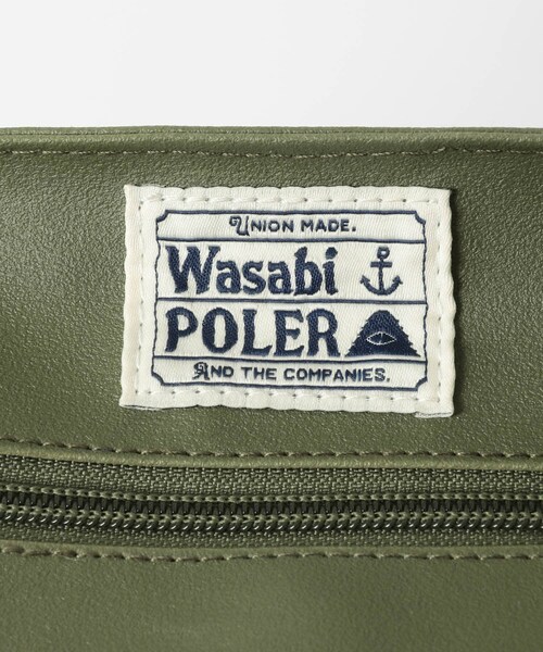 URBAN RESEARCH Sonny Label（アーバンリサーチサニーレーベル）の「POLER　WASABI&POLER Durable Tent Tote S（トートバッグ・メンズ・BLACK/GREEN・One）」の16枚目の写真