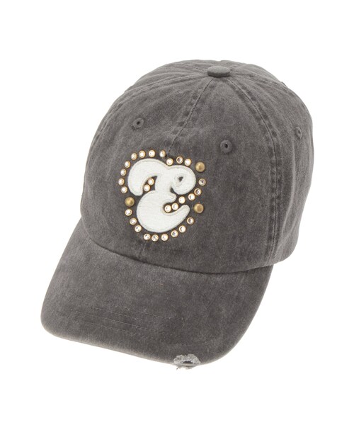 EVRIS（エヴリス）の「モチーフデニムキャップ（キャップ・レディース・ブラック・F）」の3枚目の写真