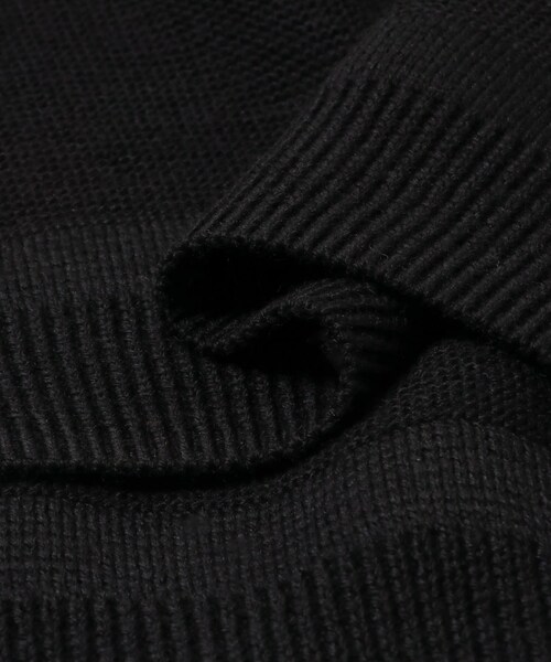 URBAN RESEARCH（アーバンリサーチ）の「new basic　RIDGE PULL KNIT（ニット/セーター・レディース・BLACK/KHAKI/BLUE・Free）」の7枚目の写真