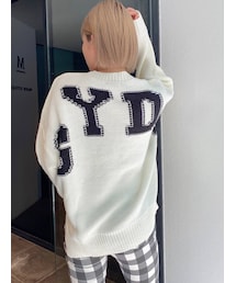GYDA | GYDAロゴニットトップス(ニット/セーター)