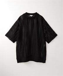 nissen | レースシアーオーバーサイズTシャツ(Tシャツ/カットソー)
