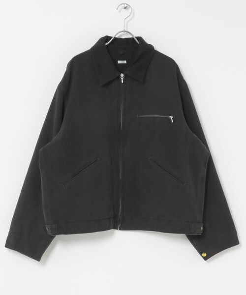 URBAN RESEARCH（アーバンリサーチ）の「A PRESSE　Vintage Silk Cotton Detroit Jacket（その他アウター・メンズ・BLACK/GRAY・2/3）」の5枚目の写真