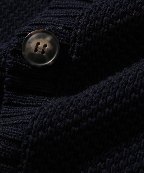 ADAM ET ROPE'(アダムエロペ)の「【ROYAL MER for WILD LIFE TAILOR】EX EVAN(カーディガン/ボレロ・メンズ・キナリ/ネイビー・L/M)」の19枚目の写真