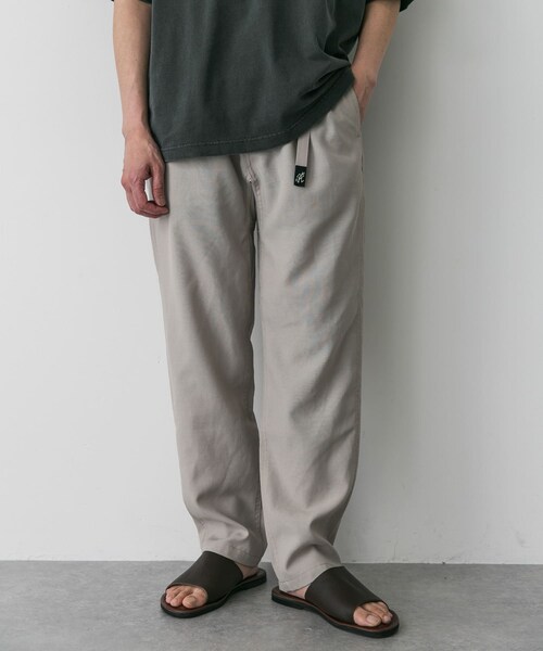URBAN RESEARCH DOORS（アーバンリサーチドアーズ）の「『別注』Gramicci　Linen Blend Pants（その他パンツ・メンズ・NATURAL/OLD BLUE/CHARCOAL/BLACK・S/M/L）」の7枚目の写真