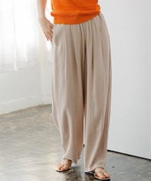 nissen | ニュアンスエアリードビーコクーンパンツ（接触冷感・UVカット）（セットアップ可能）＜大きいサイズ有＞(パンツ)