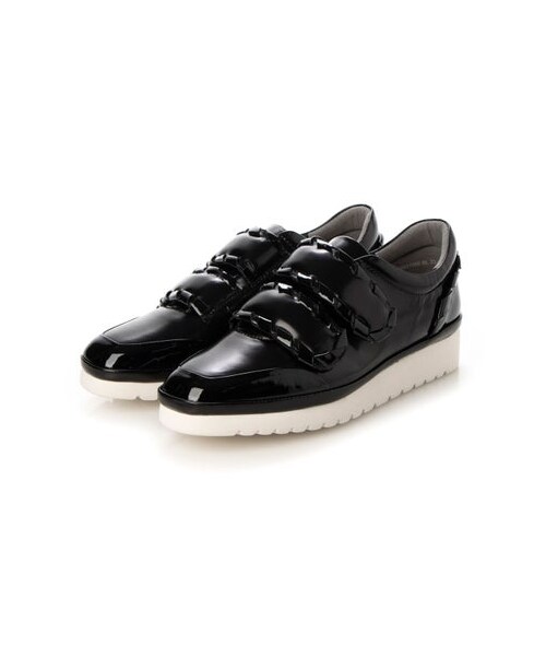 D'ICI（ディッシィ）の「モード エ ジャコモ ディッシィ MODE ET JACOMO D'ICI ダブルベルトデザインスニーカー （スニーカー・レディース・BL/SV/WH・220/22cm/225/22.5cm/230/23cm/235/23.5cm/240/24cm/245/24.5cm）」の6枚目の写真