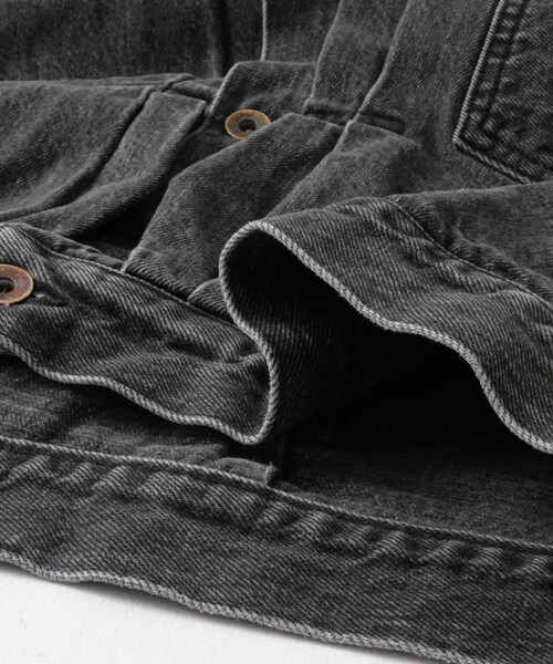 URBAN RESEARCH DOORS（アーバンリサーチドアーズ）の「marka　TYPE-1 DENIM JACKET（デニムジャケット・メンズ・FadedBlack・2/3）」の8枚目の写真