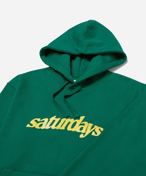 Saturdays NYC（サタデーズ ニューヨークシティ ）の「Ditch Movement Hoodie（パーカー・メンズ・ブラック/グリーン・L/M/S/XL）」の18枚目の写真