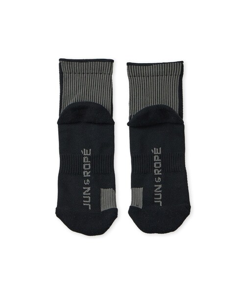 ROPE'（ロペ）の「編地切替　ミドルソックス（ソックス/靴下・レディース・ブラック/ホワイト・F）」の5枚目の写真