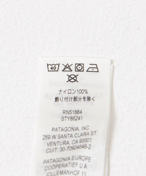URBAN RESEARCH DOORS（アーバンリサーチドアーズ）の「patagonia　Torrentshell 3L Rain Jacket（テーラードジャケット・メンズ・TPGN/DWA/ENLB/NUVG/BLK/SMDB・S/M/L/XL）」の13枚目の写真
