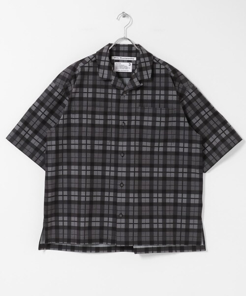 EKAL(エカル)の「White Mountaineering MADRAS CHECK OC SHIRTS(シャツ/ブラウス・メンズ・BLACK/ORANGE/PINK・2/3)」の5枚目の写真