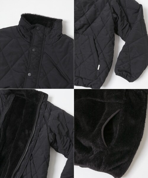 URBAN RESEARCH Sonny Label（アーバンリサーチサニーレーベル）の「リバーシブルスタンドブルゾン（ブルゾン・メンズ・ブラック/ネイビー・M/L/XL）」の13枚目の写真
