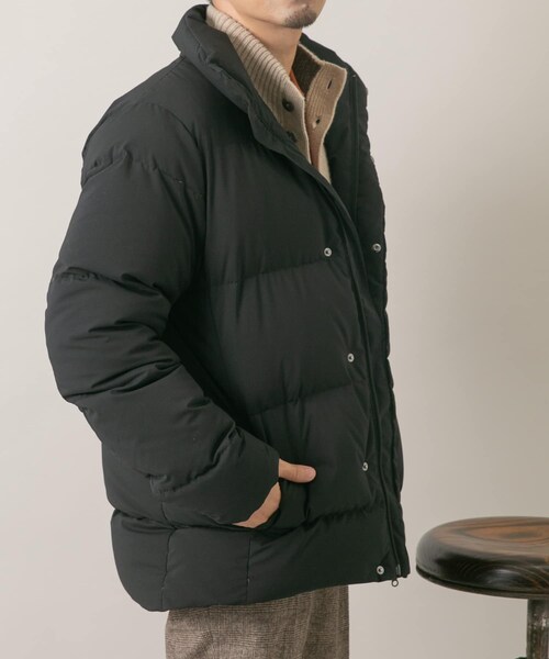 URBAN RESEARCH ROSSO（アーバンリサーチロッソ）の「『MADE IN JAPAN』『XLサイズあり』スタンドグリーンダウンジャケット（その他アウター・メンズ・BLACK/GRAY・M/L/XL）」の16枚目の写真