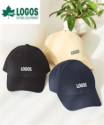 nissen | ベーシックロゴ刺しゅうキャップ　LOGOS（ロゴス）(キャップ)