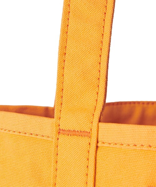 bonjour records(ボンジュールレコーズ)の「L.L.Bean/エル・エル・ビーン record tote bag for bonjor records exclusive(トートバッグ・レディース・チャコール/オレンジ・F)」の14枚目の写真