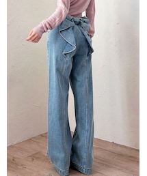 RESEXXY | バックリボンデニムパンツ(デニムパンツ)