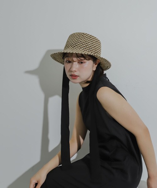 SENSE OF PLACE by URBAN RESEARCH(センスオブプレイスバイアーバンリサーチ)の「リボンツキハット(ハット・レディース・BROWN/YELLOW・one)」の21枚目の写真