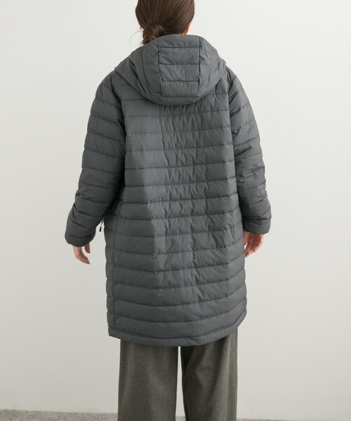 URBAN RESEARCH DOORS（アーバンリサーチドアーズ）の「DANTON　MIDDLE DOWN HOODED COAT（その他アウター・レディース・M.GREY/BLACK/GREIGE・S）」の10枚目の写真