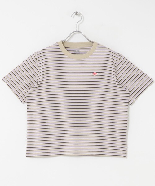URBAN RESEARCH DOORS(アーバンリサーチドアーズ)の「DANTON SHORT T-SHIRTS(Tシャツ/カットソー・レディース・BEIGE×PUR/GREY×GRE/ECRU×DKBE・S)」の17枚目の写真