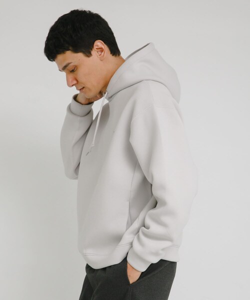 URBAN RESEARCH Sonny Label（アーバンリサーチサニーレーベル）の「カレッジプリントダンボールパーカー（パーカー・メンズ・アイスグレー/チャコール/ネイビー・M/L）」の22枚目の写真