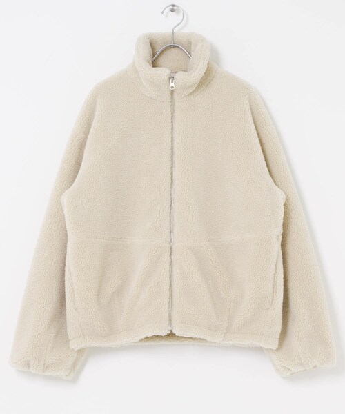 yori 撥水ハードブルゾン　アイボリー36（美品） URBAN RESEARCH DOORS（アーバンリサーチドアーズ）の「ZIPボア