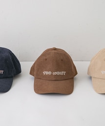 SMELLY | コーデュロイロゴキャップ(キャップ)