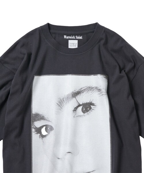 bonjour records(ボンジュールレコーズ)の「【Warwick Saint for bonjour records】Bjork photo S/S Tee(Tシャツ/カットソー・レディース・ブラック/ホワイト・L/M/XL)」の14枚目の写真