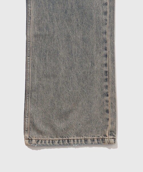 ADAM ET ROPE'（アダムエロペ）の「【CODA/コーダ】ACID WASHED DISTRESSED EXTENDED CUT FLARED JEANS（デニムパンツ・メンズ・ブルー系・0/1/2）」の9枚目の写真