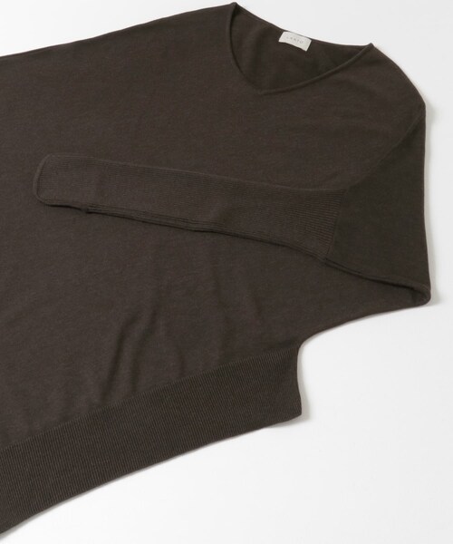 LAATO（ラート）の「square knit pullover（ニット/セーター・レディース・ネズミ/チョコレート/フラミンゴ・Free）」の12枚目の写真