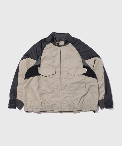 ADAM ET ROPE'(アダムエロペ)の「【elephant TRIBAL fabrics/エレファントトライバルファブリクス】WEP SPORTS JKT(その他アウター・メンズ・ブラック/ベージュ・M)」の3枚目の写真