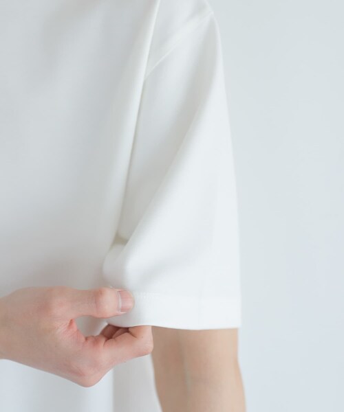 SENSE OF PLACE by URBAN RESEARCH(センスオブプレイスバイアーバンリサーチ)の「シシュウポンチTシャツ(5分袖)(Tシャツ/カットソー・メンズ・BLUE/WHITE/BLACK/GREIGE/OLIVE/L.KHAKI/CHARCOAL・M/L)」の22枚目の写真