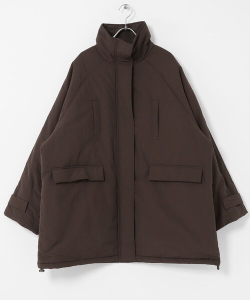 KBF（ケイビーエフ）の「モンスターパテッドミドルコート（その他アウター・レディース・BLACK/BROWN/BEIGE・One）」の2枚目の写真