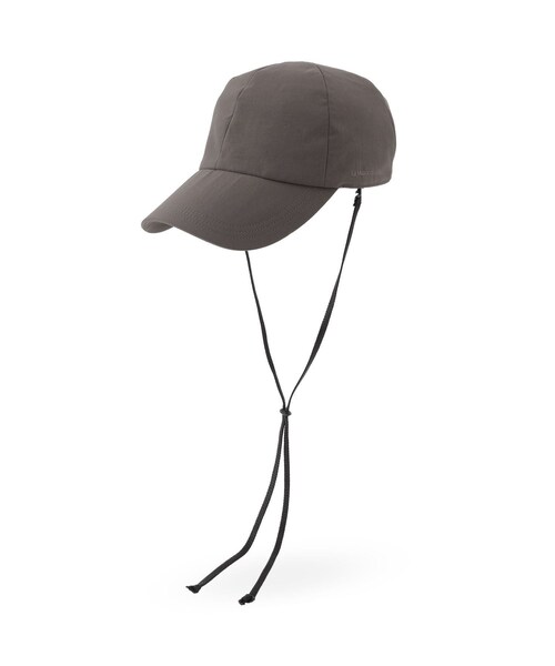 ADAM ET ROPE'（アダムエロペ）の「【La Maison de Lyllis for ADAM ET ROPE'】別注UV MOUNTAIN CAP（キャップ・レディース・ブラック/チャコール/ワイン系・F）」の16枚目の写真