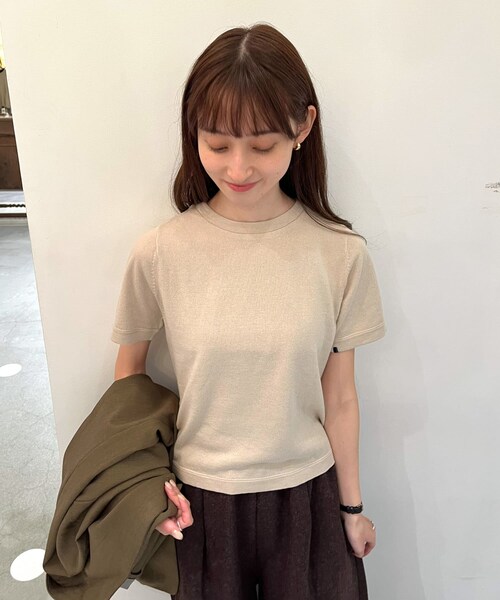 URBAN RESEARCH(アーバンリサーチ)の「Extreme Cashmere america(ニット/セーター・レディース・manicure/snow/raven/eggshell/saffire・-)」の13枚目の写真