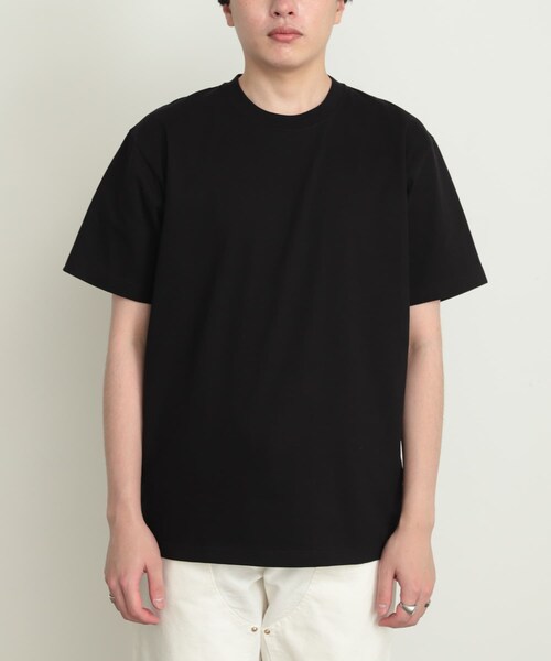 SENSE OF PLACE by URBAN RESEARCH（センスオブプレイスバイアーバンリサーチ）の「Hanes　BEEFY T-SHIRTS 1P（Tシャツ/カットソー・メンズ・WHITE/BLACK/D.PURPLE/D.GREEN・M/L/XL）」の17枚目の写真