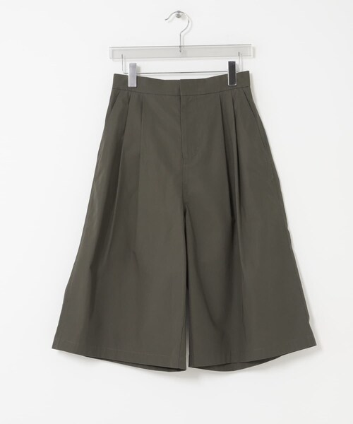 URBAN RESEARCH(アーバンリサーチ)の「AMOMENTO TWO TUCK WIDE SHORTS(その他パンツ・レディース・BLACK/BROWN・M)」の6枚目の写真