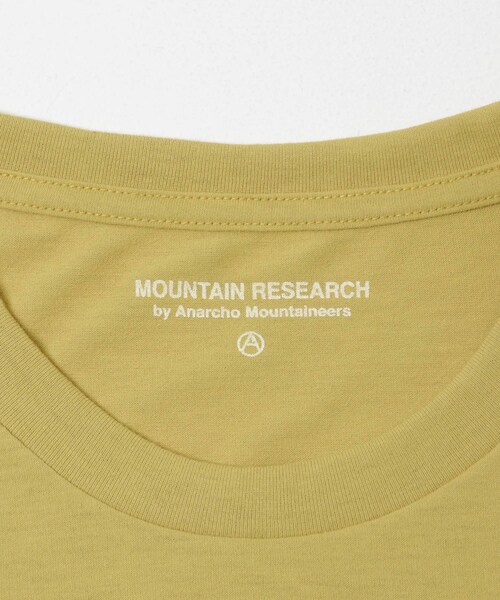 EKAL（エカル）の「mountain research　Mountain Tribe（Tシャツ/カットソー・メンズ・Green/C.Gray/mustard・M/L）」の15枚目の写真