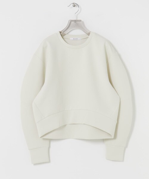 URBAN RESEARCH（アーバンリサーチ）の「ボリュームスリーブダンボールトップス（スウェット・レディース・OFF/CHARCOAL/BLACK・FREE）」の13枚目の写真