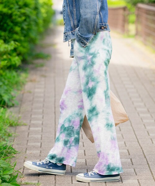 URBAN RESEARCH Sonny Label（アーバンリサーチサニーレーベル）の「Sayaka Shibuki Tie dye pants（その他パンツ・レディース・タイダイ/ベージュ・FREE）」の19枚目の写真