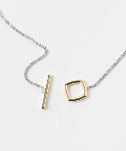 URBAN RESEARCH（アーバンリサーチ）の「TOM WOOD　Frame Pendant Duo（ネックレス・メンズ・S925・20.5）」の6枚目の写真