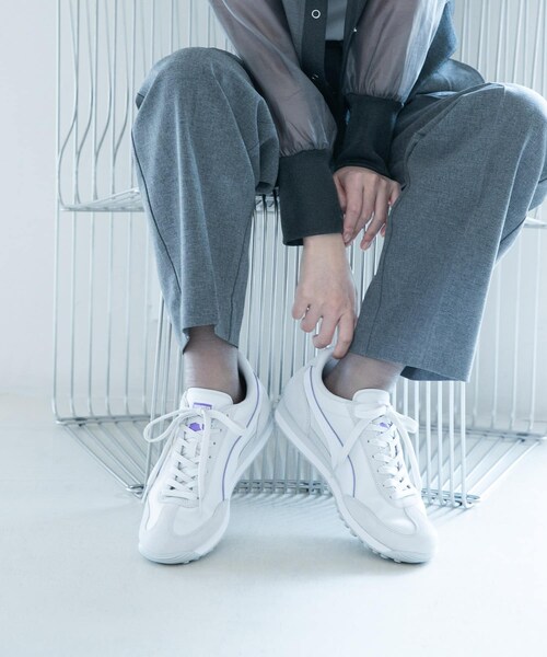 URBAN RESEARCH DOORS(アーバンリサーチドアーズ)の「『別注』PUMA×DOORS EASY RIDER(スニーカー・レディース・GRY/PL・23/23.5/24/24.5/25/25.5)」の8枚目の写真