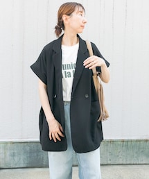 ITEMS URBANRESEARCH | リネンライクジレ(ベスト)